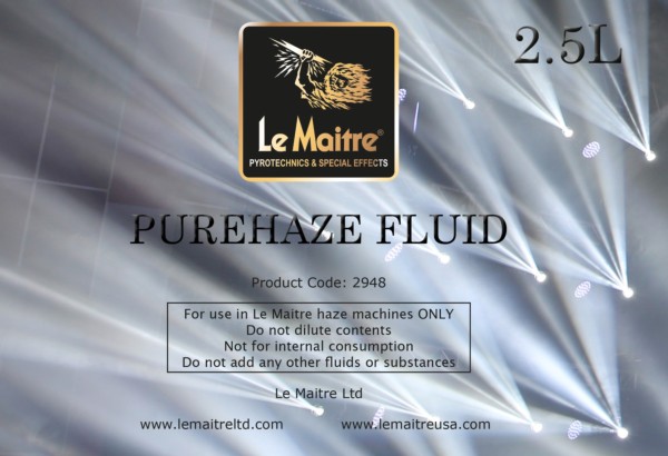 Purehaze Fluid 2.5L LE Maitre UK-image