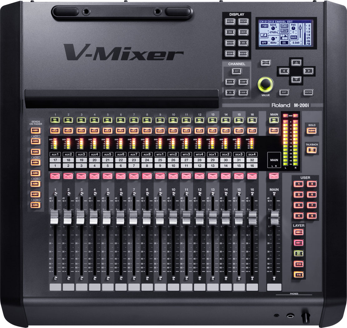 M200i 32-Channel Live Digital Mixing Console-image