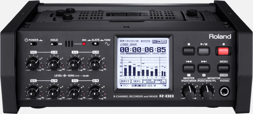 R-88 8-Channel Recorder and Mixer-image