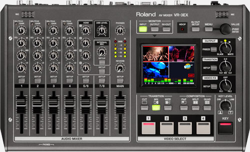 VR-3EX AV web streaming Mixer-image