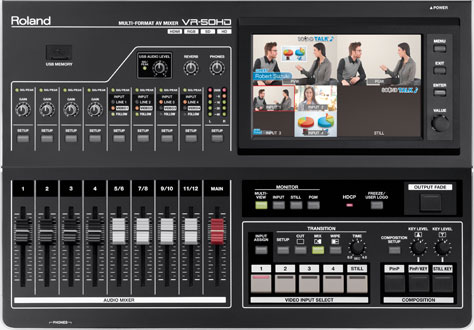 VR-50HD Multi-Format AV Mixer-image